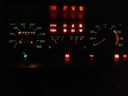 Лампочки на приборной панели 2109