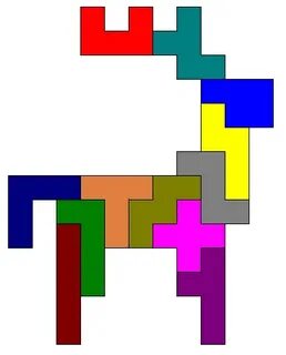 12 фигур пентамино