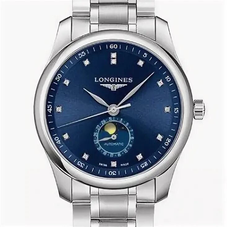 Часы оскол. L899.2 longines. лонжин синие. часы лонжин 200 м. лонжин мужские синие.
