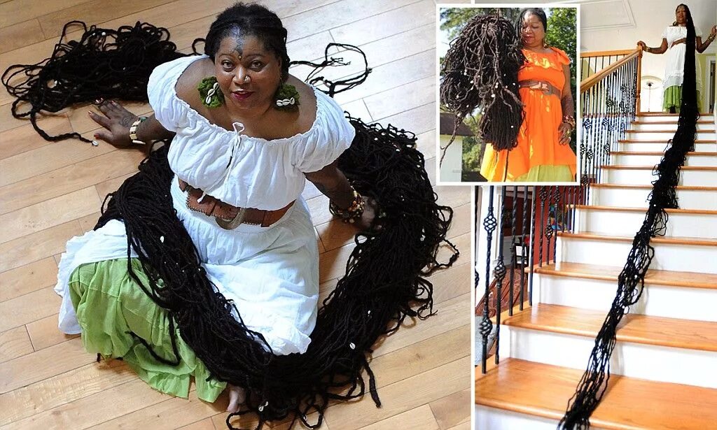 Longest dreadlocks - Mirror Online