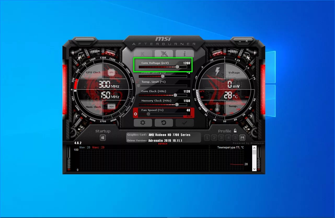 Msi afterburner разблокированный