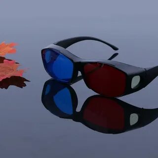 3d очки красный