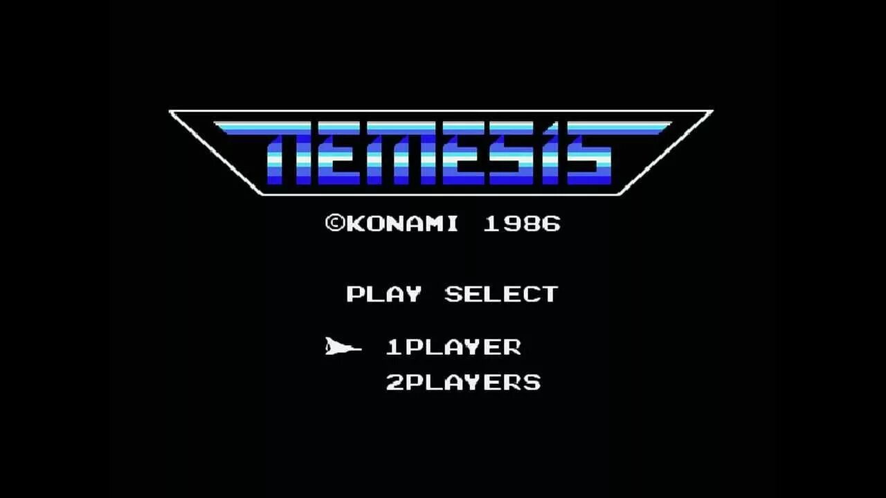 Selected player. Nemesis 2 (MSX). Select Player. Gradius Rebirth.