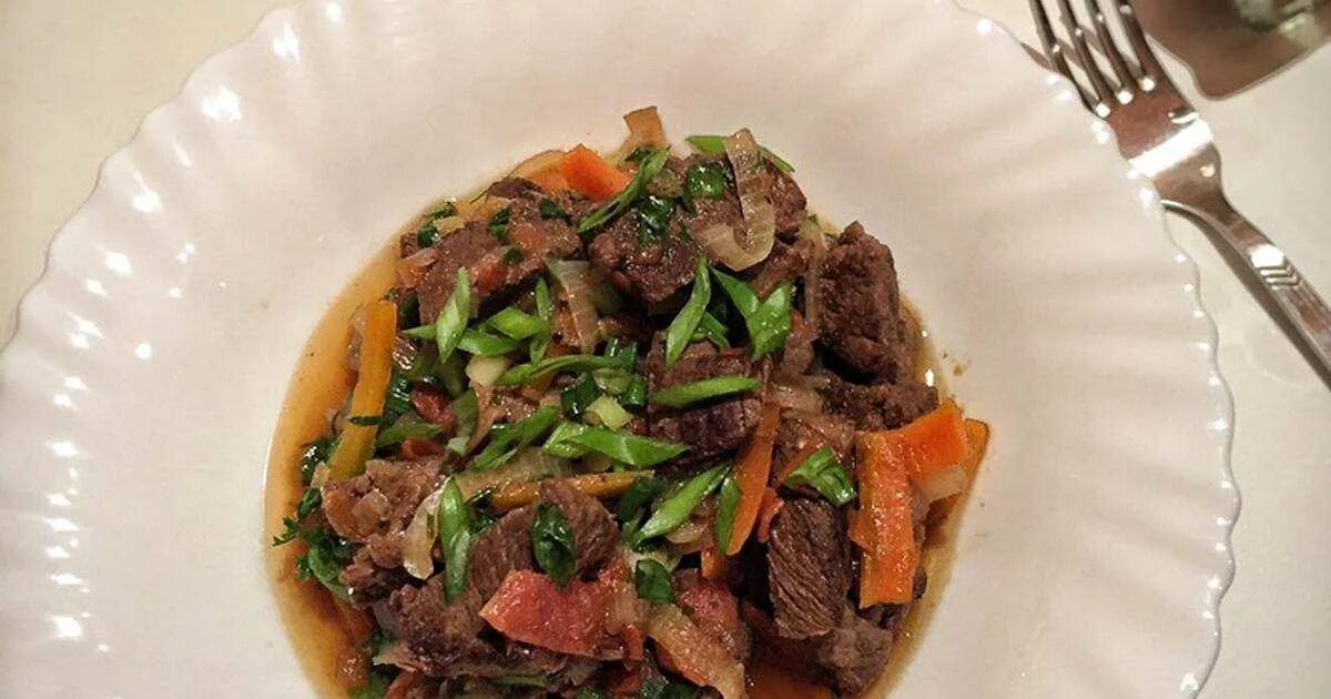 Лосятина с картошкой в духовке - пошаговый рецепт с фото на Повар.ру