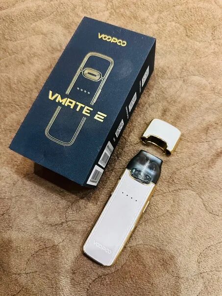 Электронная сигарета VMATE E. VOOPOO VMATE E испаритель. VOOPOO VMATE E белое золото. 8530 Электронная сигарета VOOPOO VMATE E (Luxury Walnut) 1200mah.