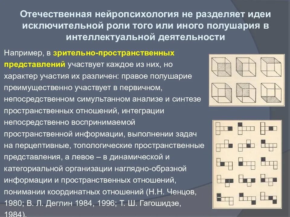 Нарушение внимания и мышления. Нарушение мышления при локальных поражениях мозга. нарушение пространственного анализа и синтеза. зрительно-пространственные нарушения. внимание нейропсихология.