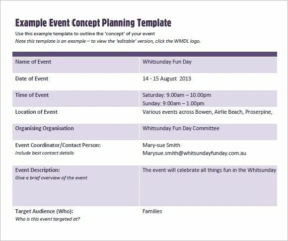 Event instance. Event пример. event planning. events templates. business event examples.