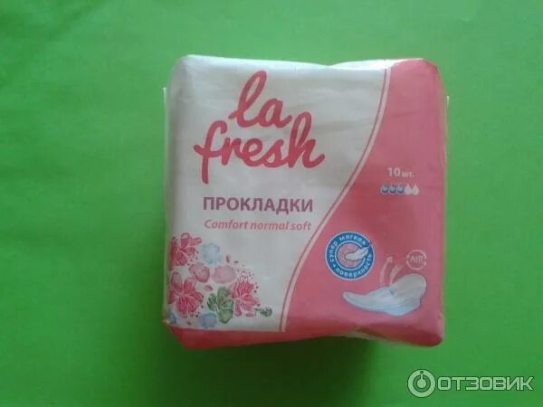 Отзыв о Прокладки гигиенические ежедневные анатомические "La Fresh" хорошие прок