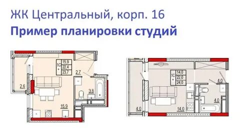 Планировка центральный