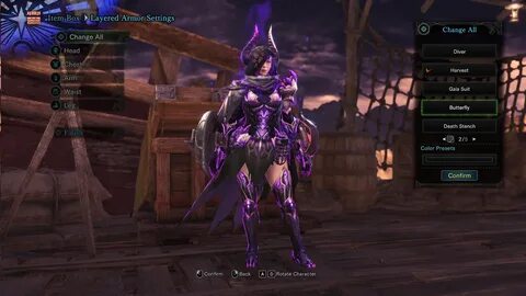 Chaotic Gore Magala Nephilim Gunner Armor - Finished at Monster Hunter.