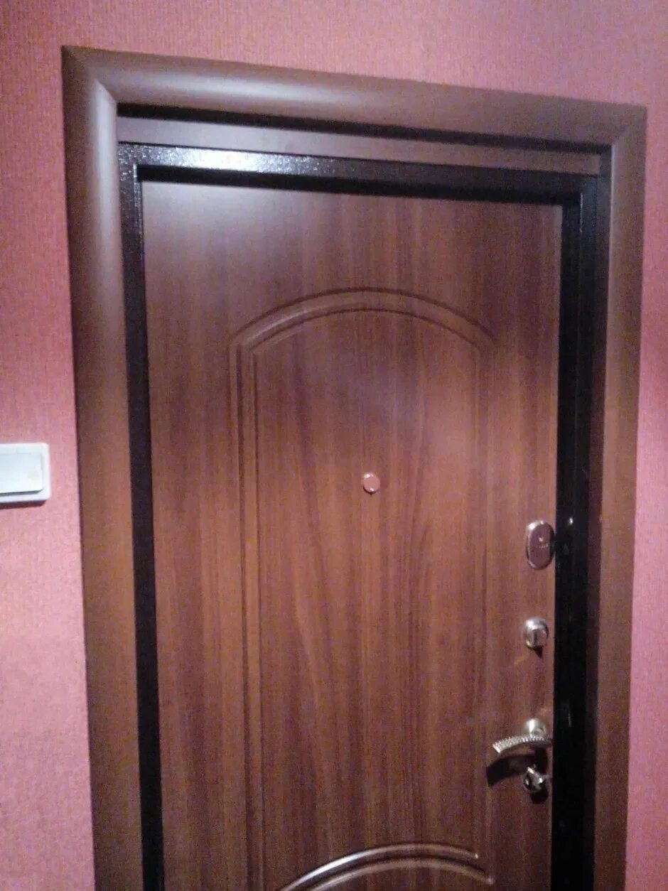 Входная дверь отделка внутри