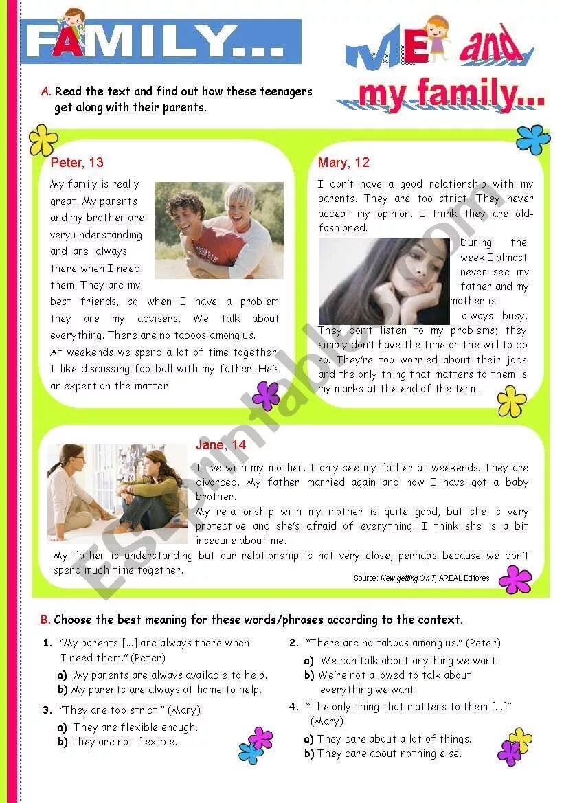 Чтение my Family for Kids. Family reading Comprehension. Reading Worksheet about my Family. Family Worksheets for Intermediate.