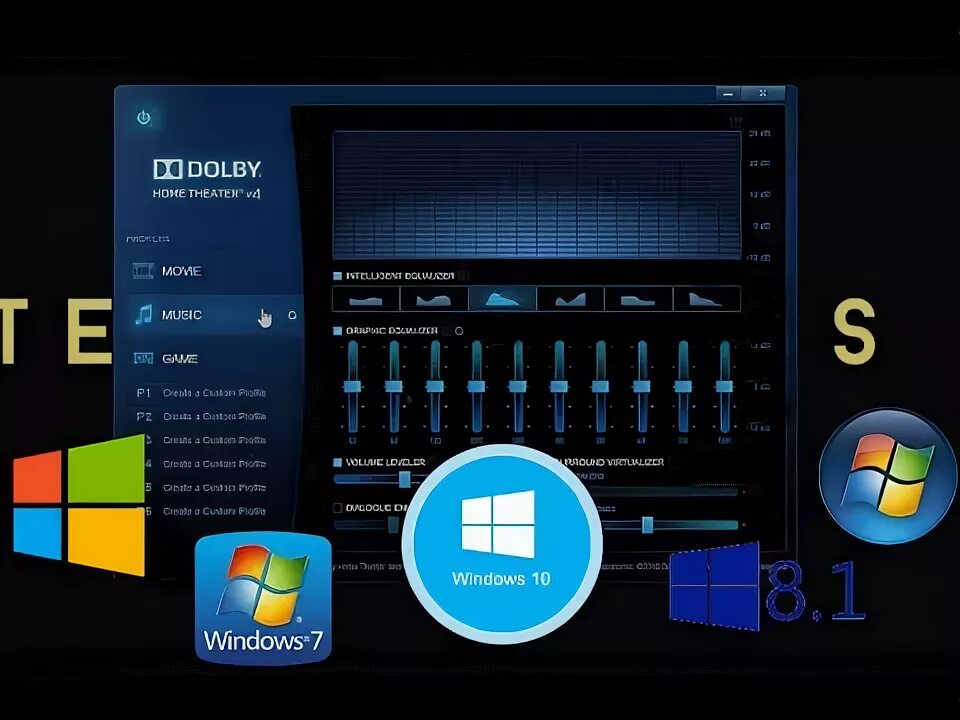 Dolby Atmos PC. Dolby access эквалайзер. Advanced Audio ноутбук. Dolby Digital Plus Advanced Audio. Dolby home theatre v4