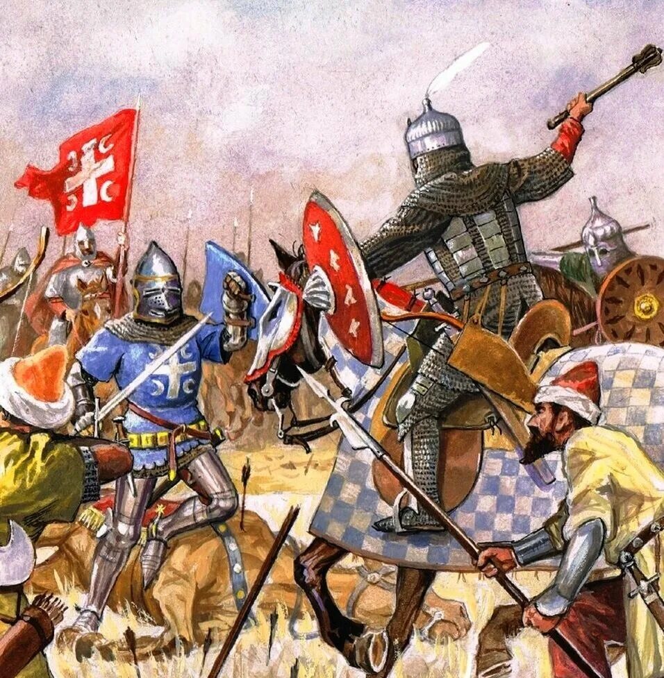 Что произошло в 14 веке. Косово битва 1389. Сражение на Косовом поле 1389. Бой на Косовом поле 1389. Битва на Косовом поле (1448).