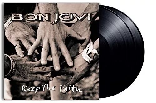 Bon jovi keep. Бон Джови 1992. Bon Jovi keep the Faith 1992. Виниловая пластинка bon Jovi keep the Faith. Bon Jovi keep the Faith обложка.
