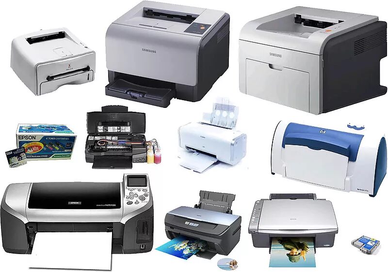 Сколько принтеров в россии. Офисная техника. Виды принтеров. Современный принтер. Оргтехника.