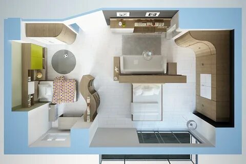 Площадь комнаты 24м2