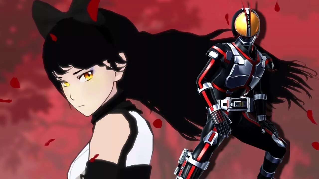 Rwby x justice league. RWBY кроссовер. RWBY DC Crossover. RWBY X Ghost Rider. RWBY React to Kamen Rider build.