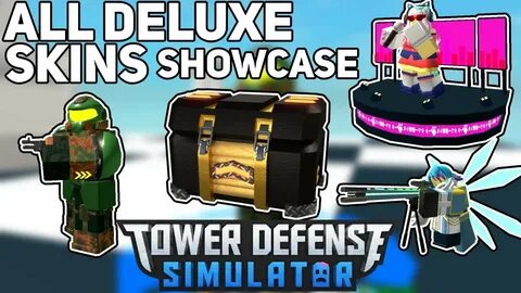 Tower defense simulator скины