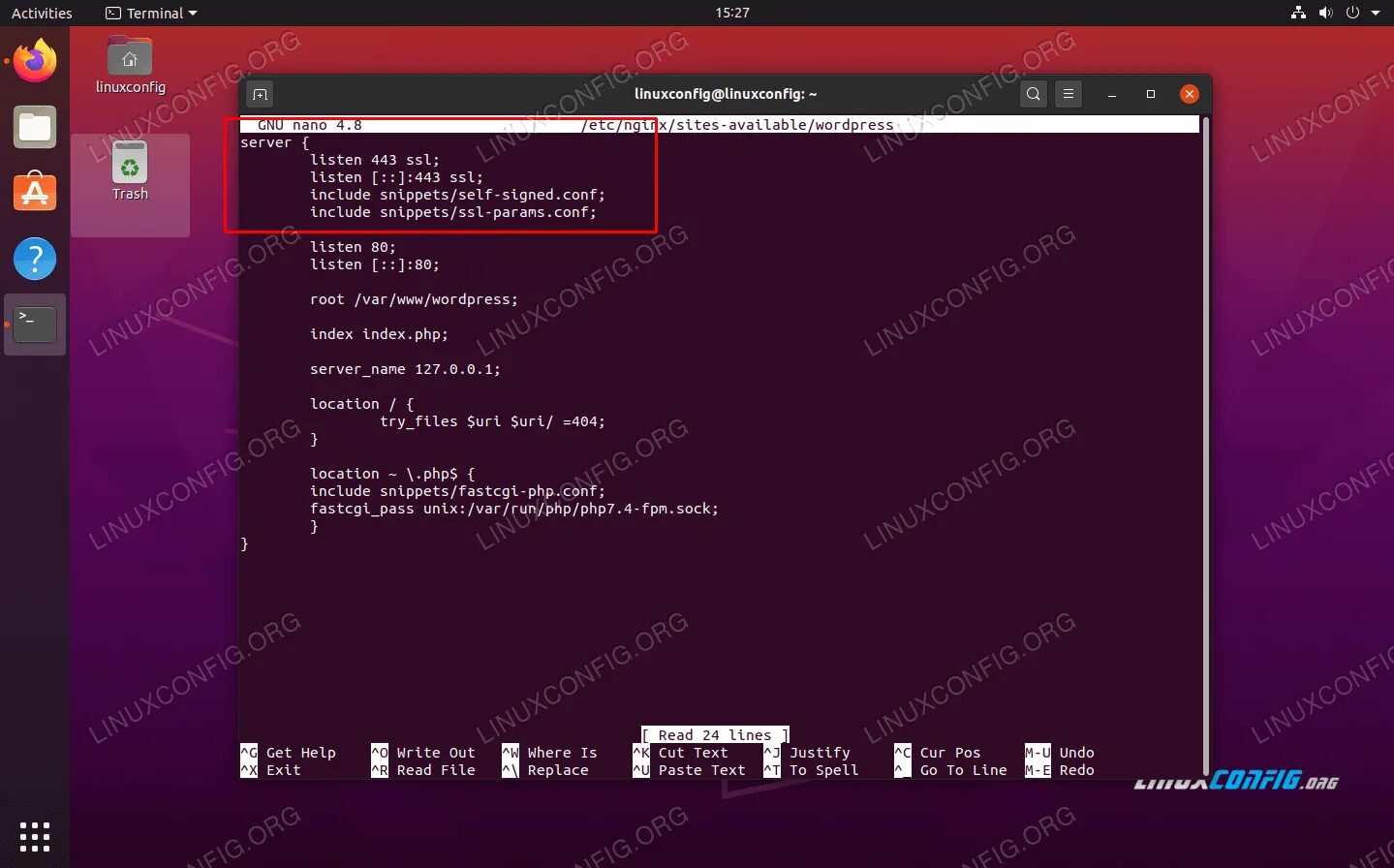 Настройка ubuntu 20.04. Nginx ubuntu настройка.