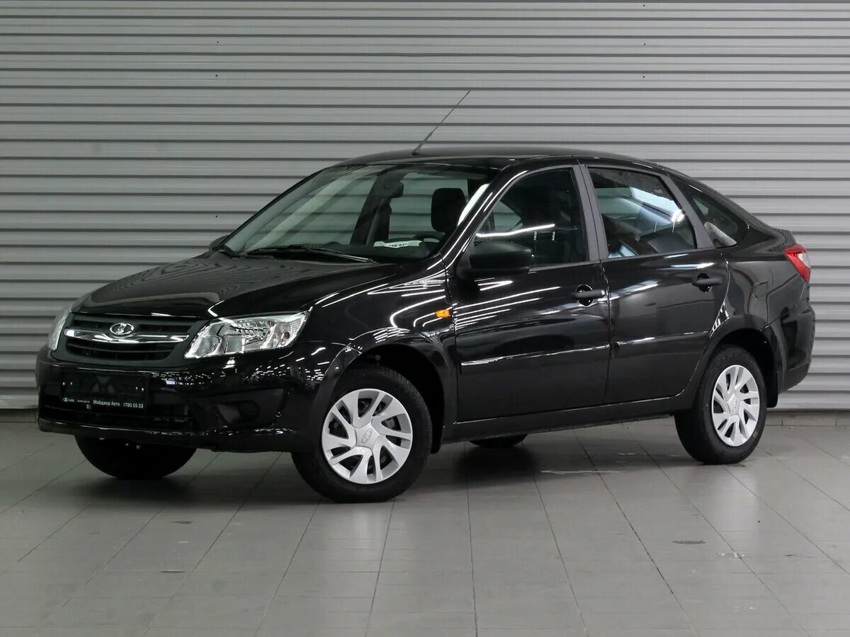 Купить новый Lada (ВАЗ) Granta I 1.6 MT (87 л.с.) бензин механика в Туле: чёрный