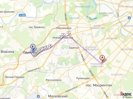 Маршрут 461 автобуса одинцово юго западная