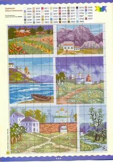 Бесплатные схемы пейзажи