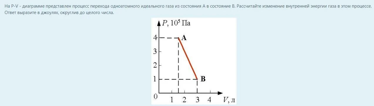 Определите работу которую совершил идеальный одноатомный