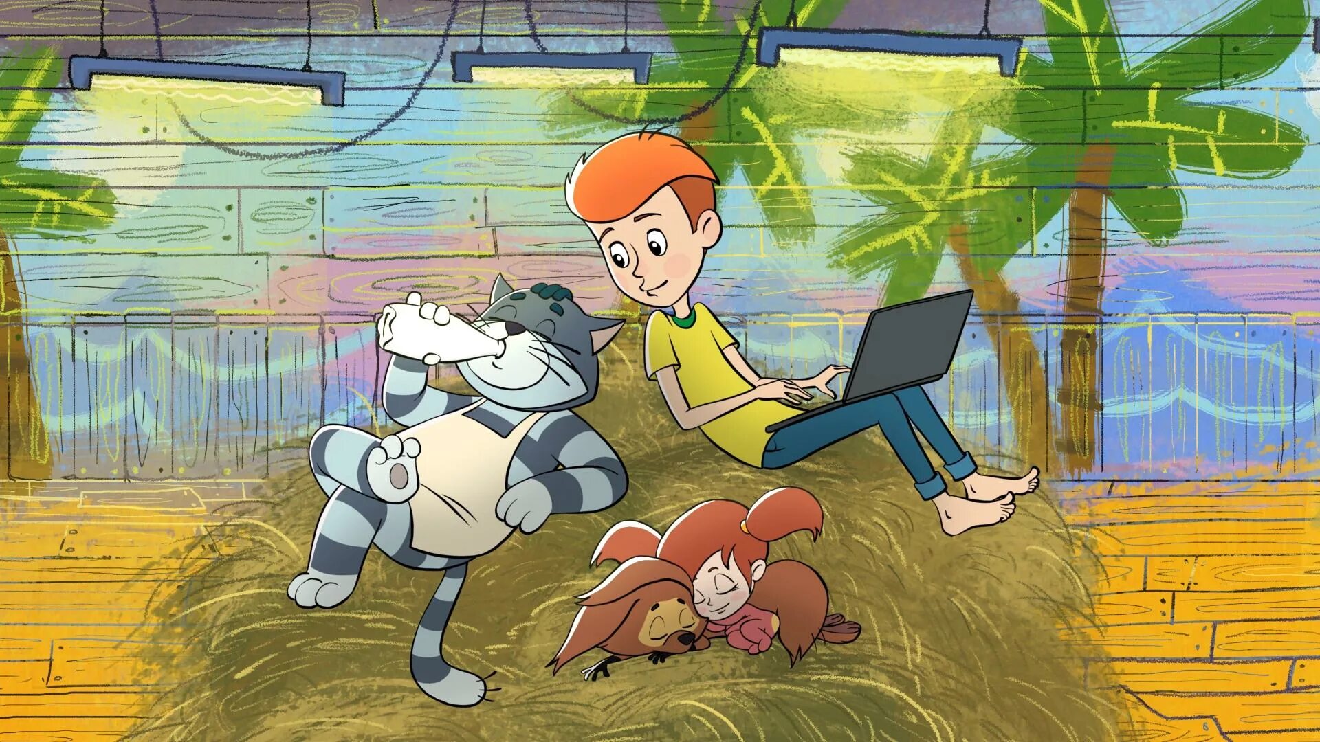 Простоквашино чудовище из простоквашино. Простоквашино. Матроскин тама тама. Герои простоквашино дядя федор. Возвращение в простоквашино 3 серия.