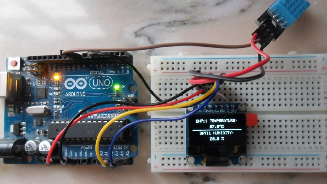 Вывод данных ардуино. Ардуино уно i2c. термометр на ардуино dht 11 i2c. oled ssd1306. метеостанция ардуино i2c dht11.