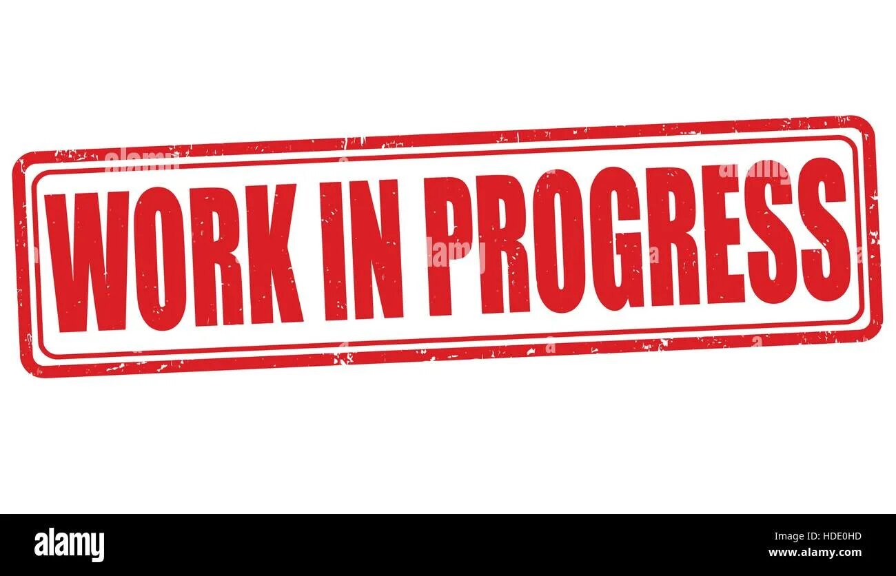 Process in progress. Штамп work in progress. надпись work in progress. штамп в процессе. штамп в работу.