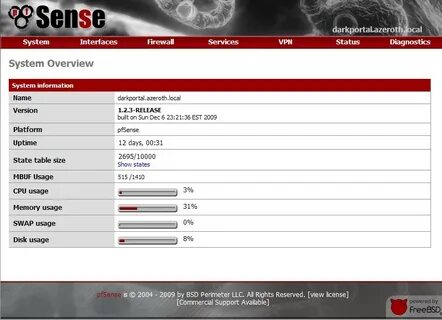 Роутер pfsense