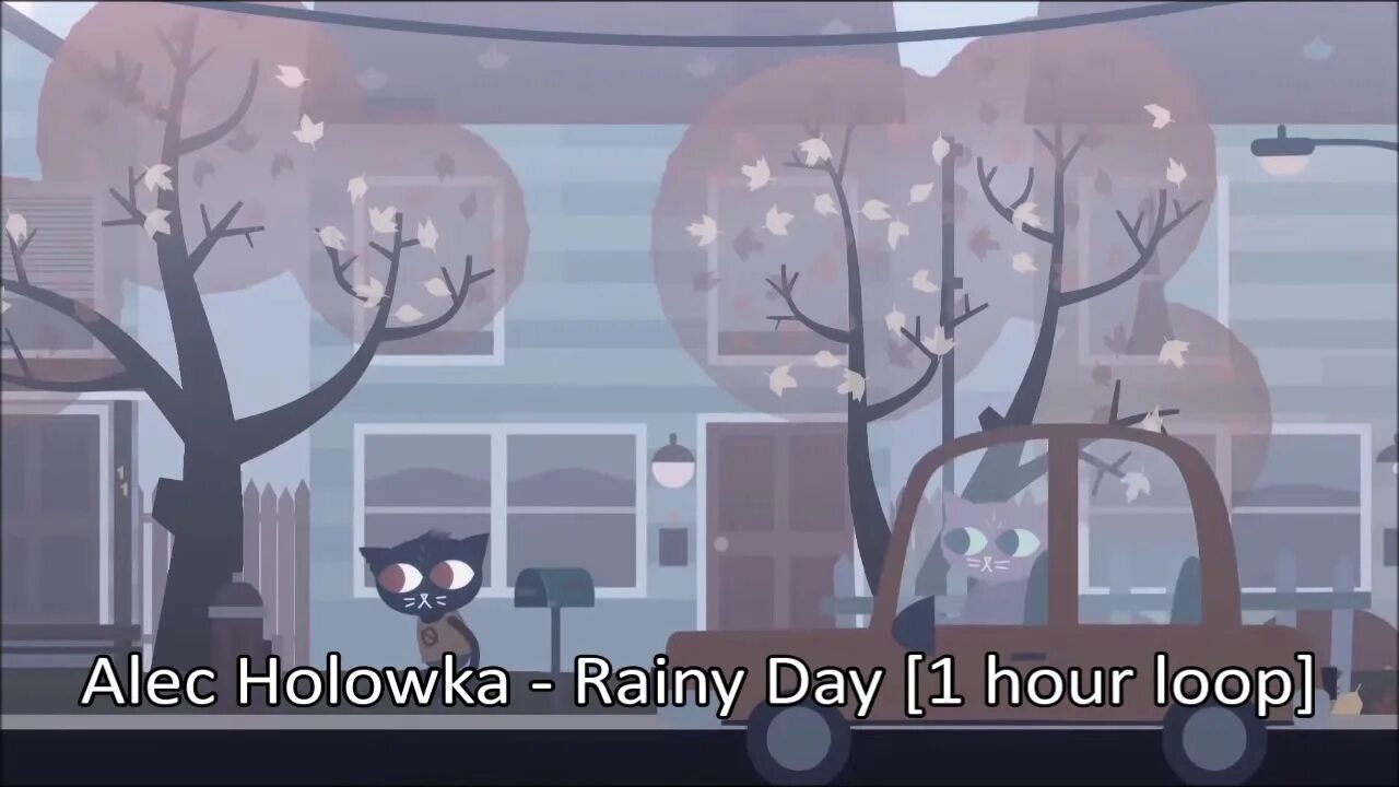 Rainy day created by lewdfroggo. Night in the woods rainy day. rainy day night in the woods art. alec holowka the end of everything.