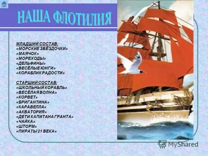 Школьный корабль слова