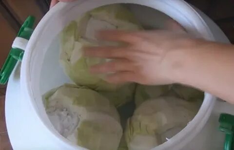 Засолка капусты большими кусками