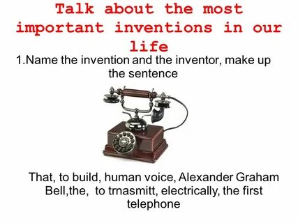 Important inventions