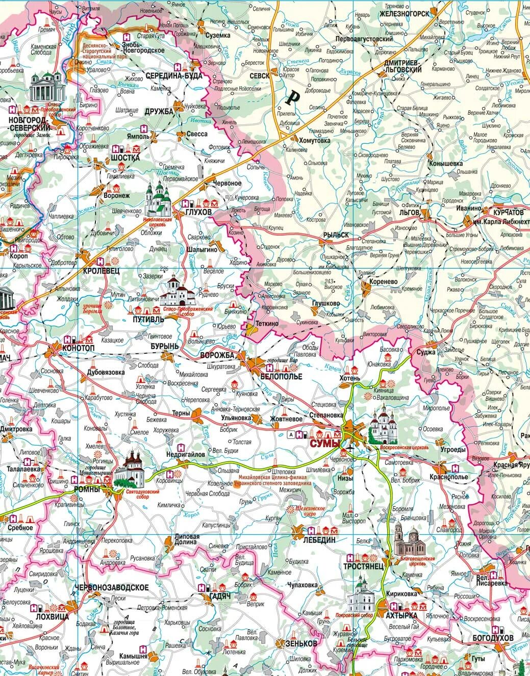 Сума город на карте. Сумская область на карте Украины. Сумская обл на карте Украины. Карта Сумской области подробная. Сумская область Украина на карте с районами.