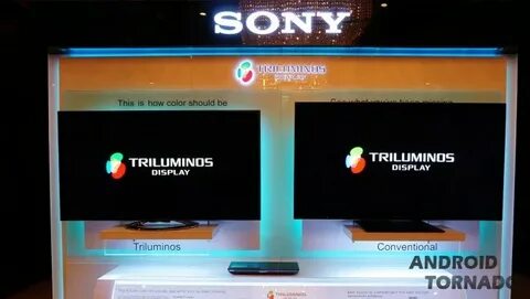 Sony triluminos