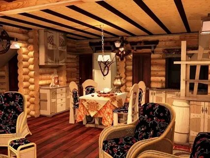 Современный русский интерьер