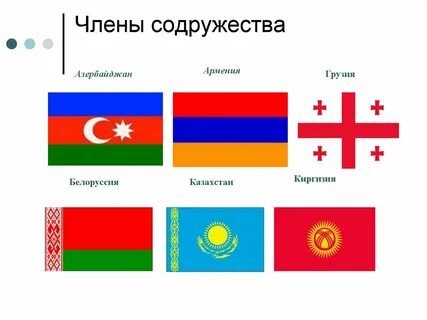 Флаги снг в картинках с названиями