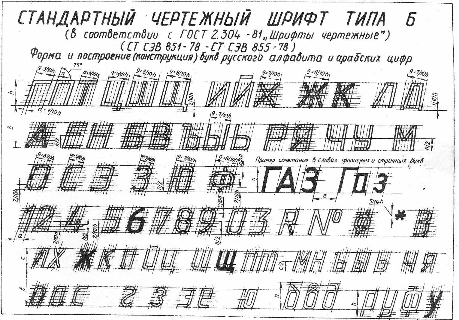 Задание типа б