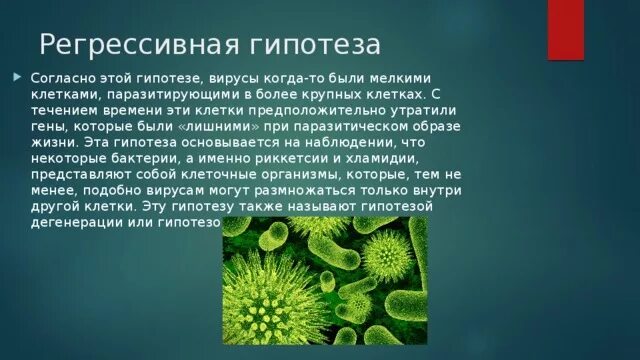 Происхождение вирусов. Регрессивная гипотеза вирусов. Гипотезы происхождения вирусов. Теории возникновения вирусов.