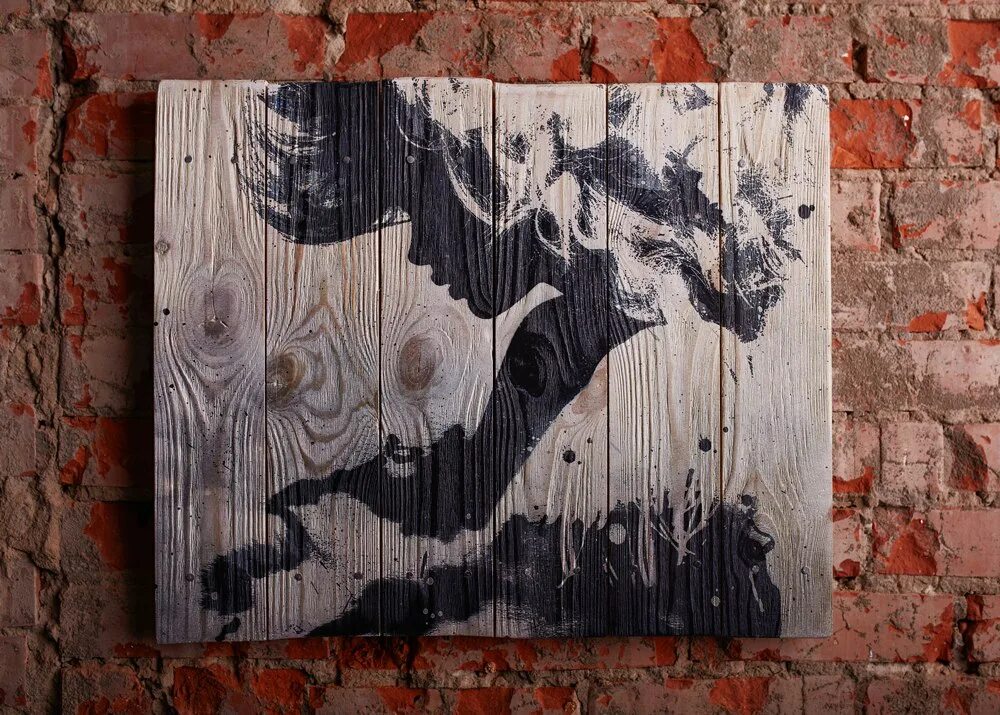 Картина дерево. Фотопечать на фанере. Панно на деревянной доске. Печать на дереве. Трафаретная печать на фанере.