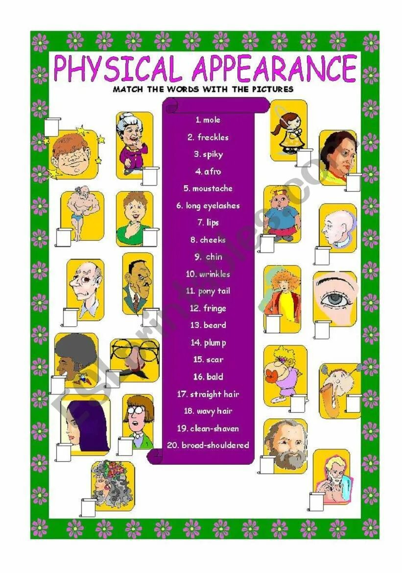 Test appearance and character ответы. Appearance worksheets. appearance worksheets for kids. appearance третий класс. appearance worksheets elementary.