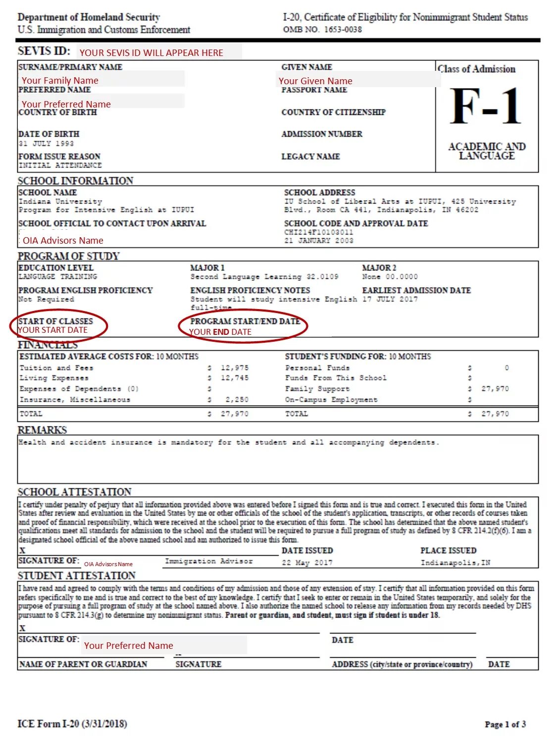 Форма 20 образец. I-20 form. Как выглядит форма i20. Форма i20 США языковые. Форма i-20 для визы США образец заполнения.