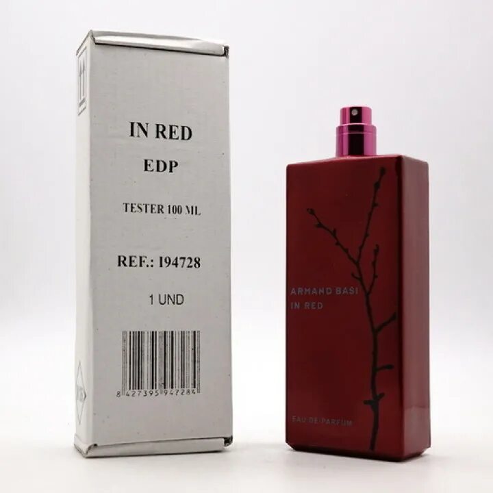 Armand basi in Red 100 мл жен Tester. Armand basi in Red in Red 100 ml. Armand basi in Red for women EDP 100ml. Armand basi in Red EDP 100 мл. Tester туалетная вода