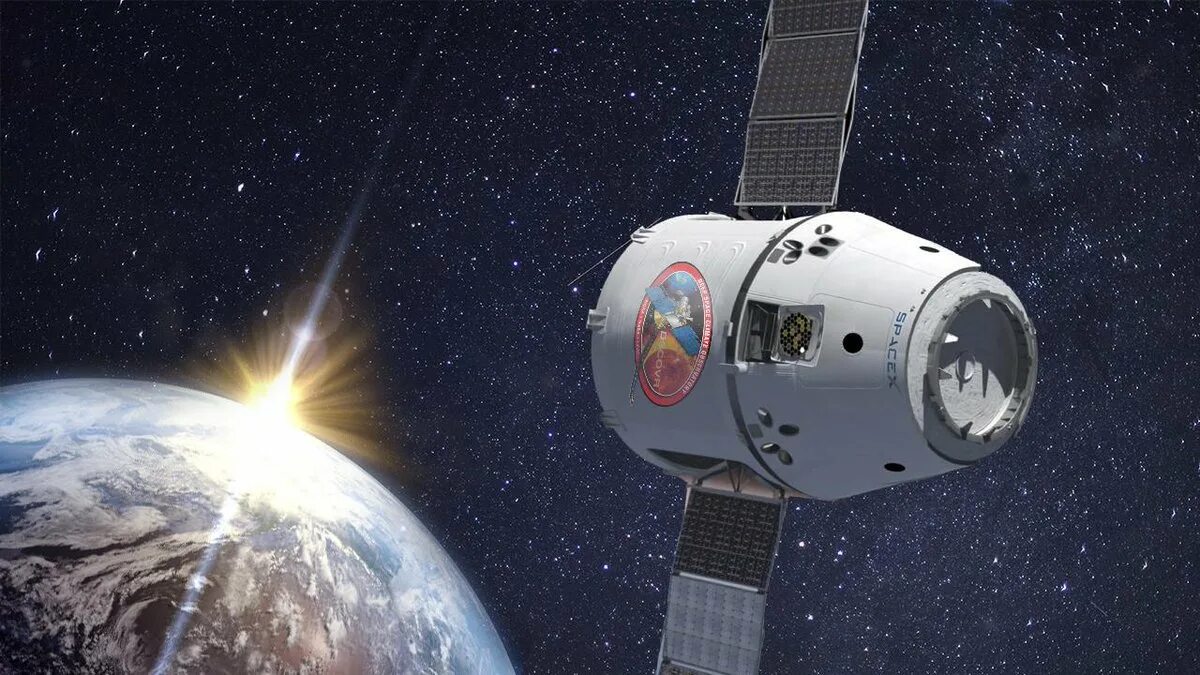 Launched into space. Зонд dscovr. deep space climate observatory. аппарата deep space climate observatory.. space x обсерватория.