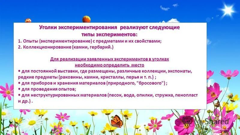 Организации познавательно исследовательской деятельности дошкольников. Организации познавательно исследовательской деятельности дошкольников