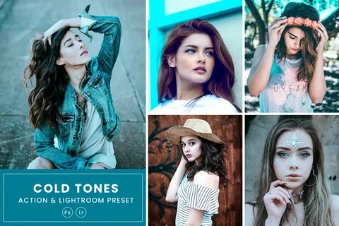 Cold Tones Action & Lightrom Presets.