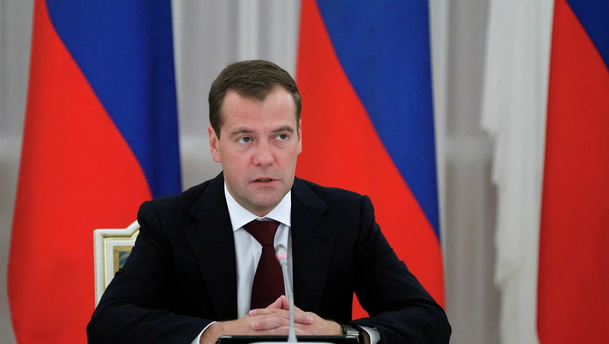 Медведев период президентства